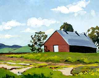 Along the Lakeville Road