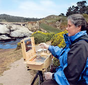 painting Point Lobos
